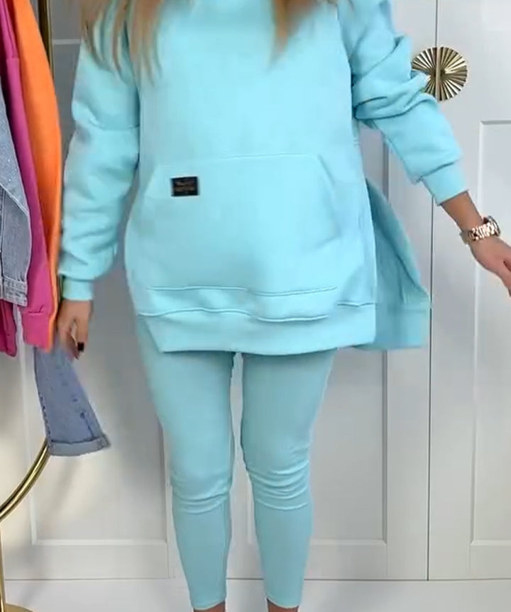 Nerina | Set Hanorac Casual și Leggings