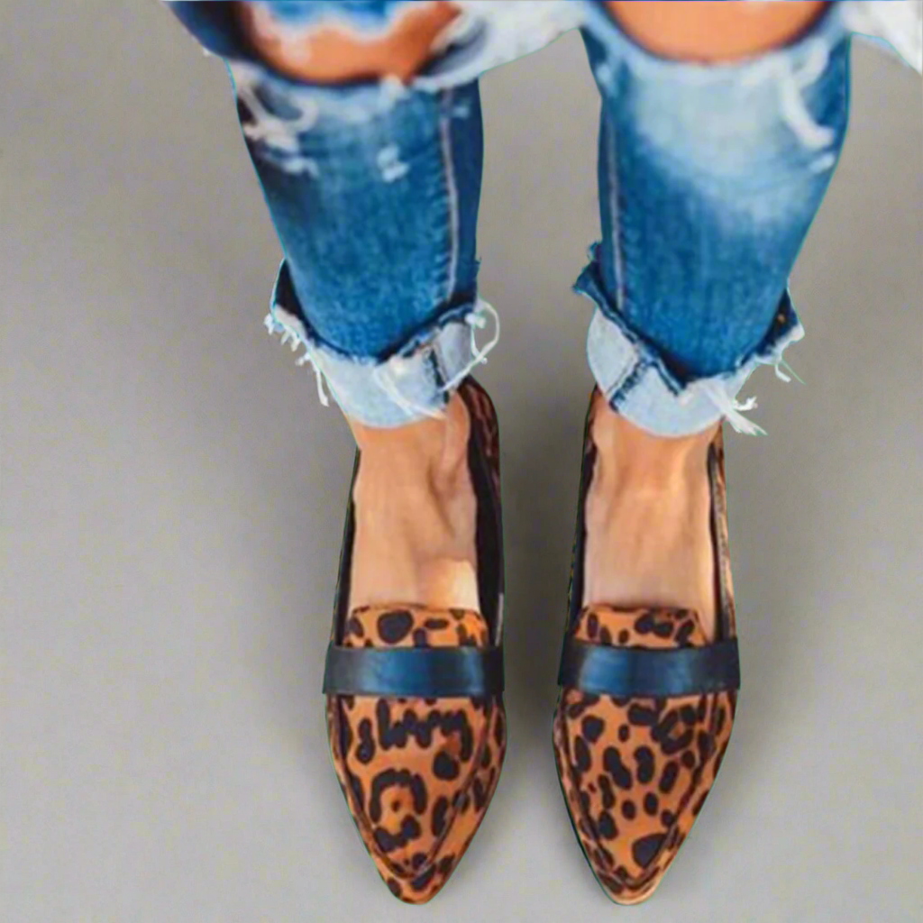 Selma | Loafers Eleganți din Material Premium