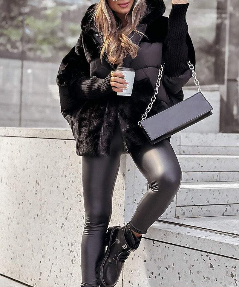 RAINA - Hanorac confortabil cu glugă