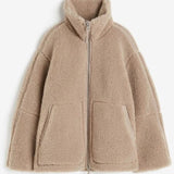 Penelope – Jachetă de Damă Confortabilă din Material Teddy Moale