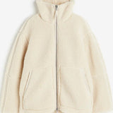 Penelope – Jachetă de Damă Confortabilă din Material Teddy Moale