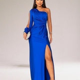 Venus™ | Rochie cu un umăr și drapaj