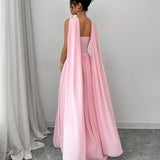 Alessia – Rochie de Damă Maxi Elegantă Sculptată Fără Bretele