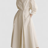 Clémence – Rochie de Damă Lungă Elegantă Fluidă din Material Ușor