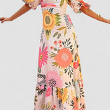 Nordlys™ | Rochie Maxi cu Print