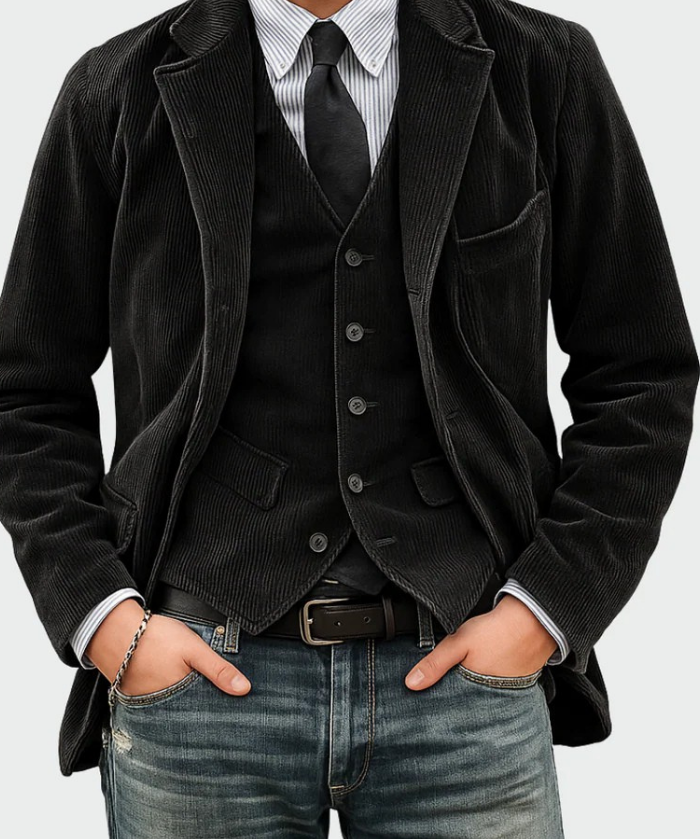 Tommy™ | Set din 2 piese: Sacou și Vestă