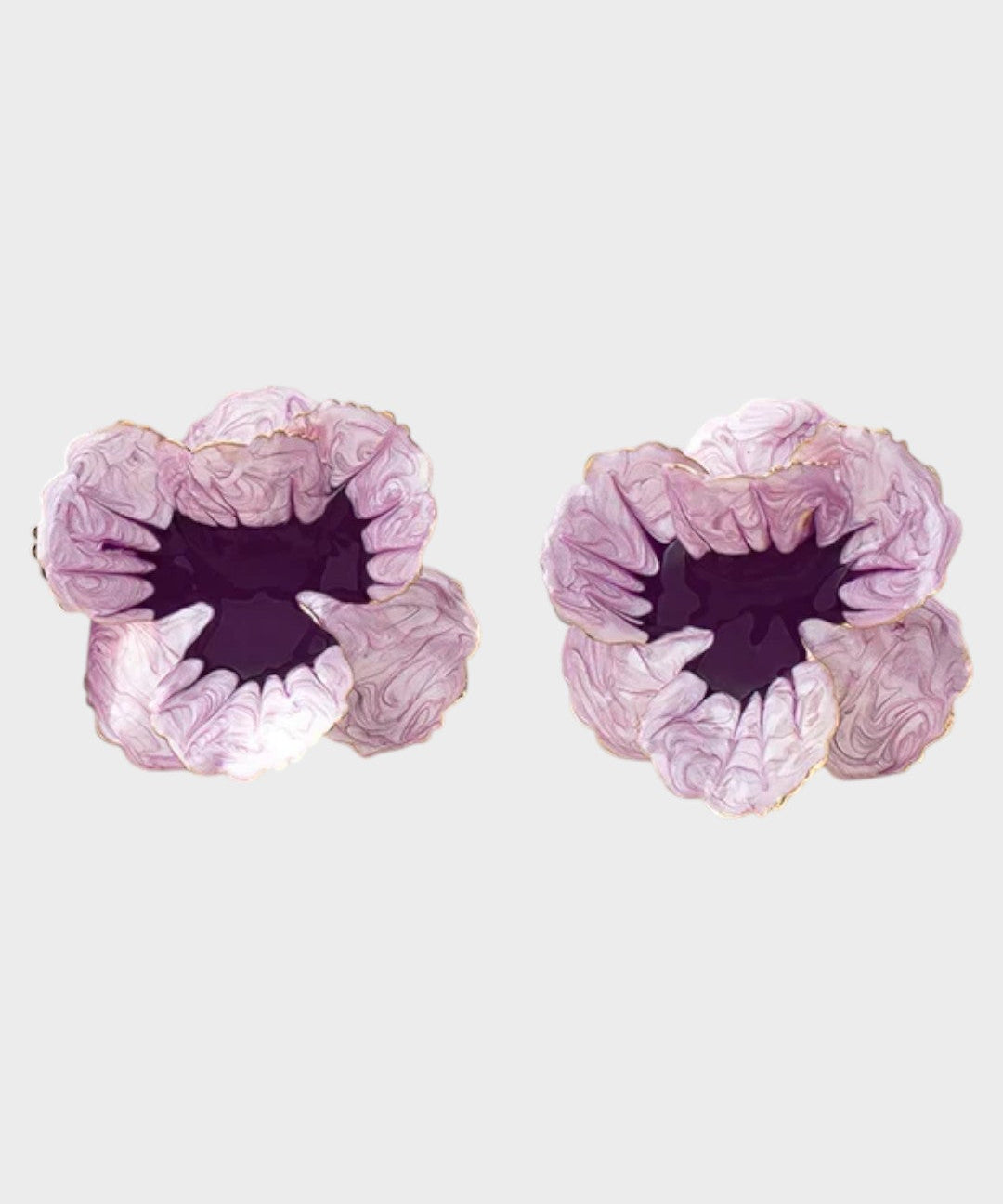 Elena – Cercei florali geometrici