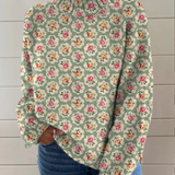 Isla | Pulover Floral Frumos pentru Femei