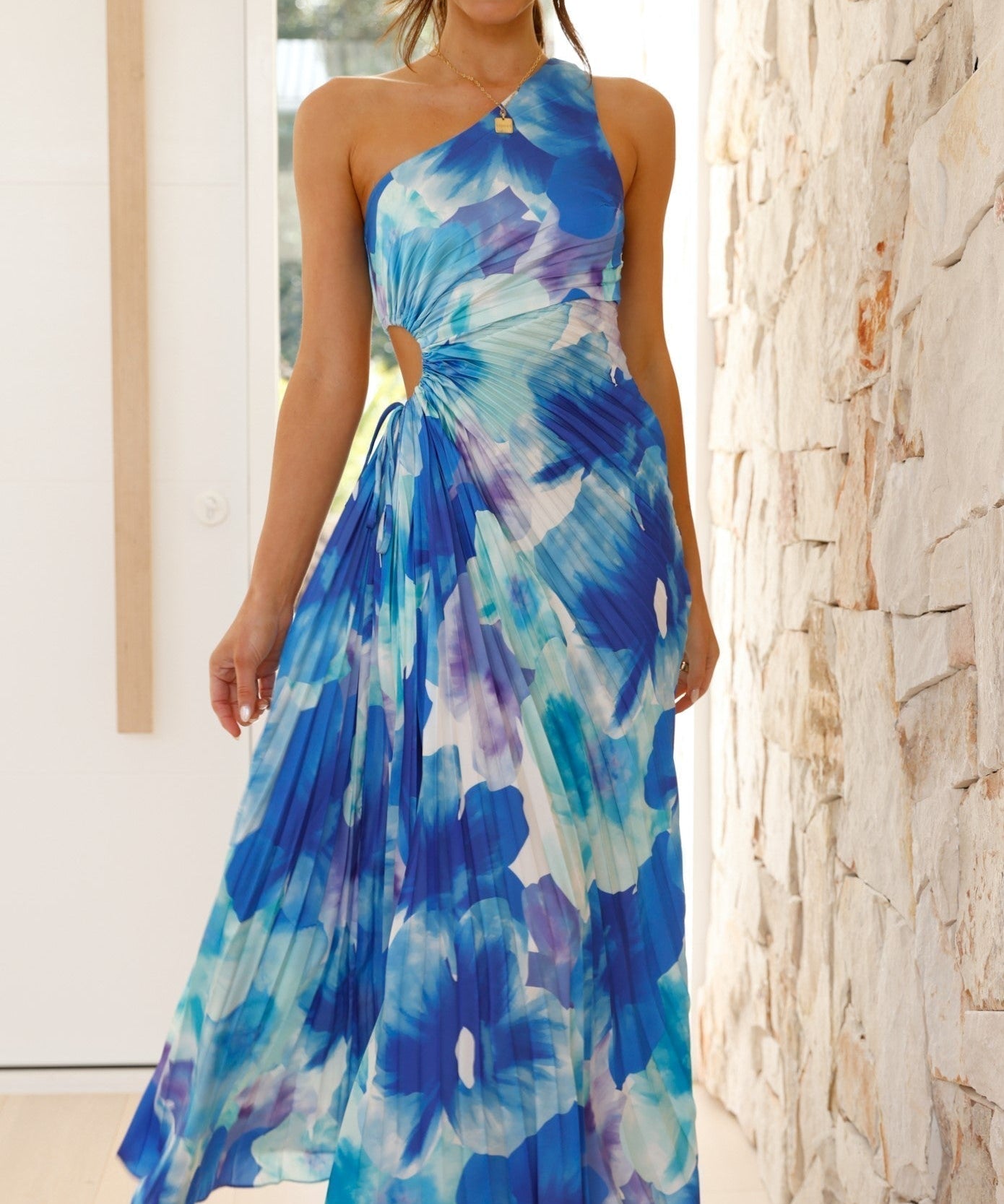 Sienna – Rochie de Damă Maxi Elegantă cu Decupaje