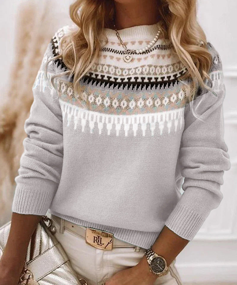 Nele – Pulover de Damă Elegant din Mix de Cashmere Moale