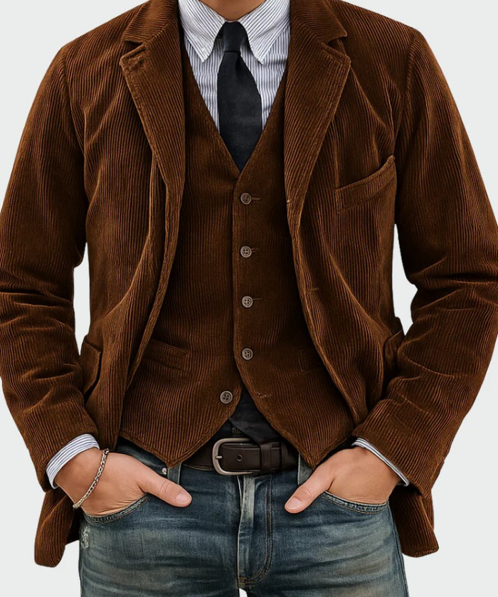 Tommy™ | Set din 2 piese: Sacou și Vestă