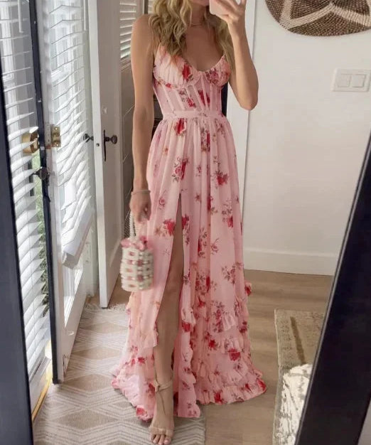 Verana – Rochie Maxi de Damă Elegantă cu Croi Relaxat