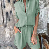 Jolie – Set Elegant din Bumbac și In