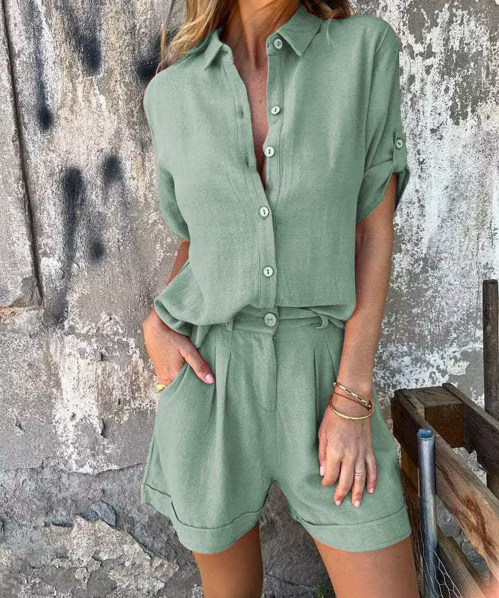 Jolie – Set Elegant din Bumbac și In