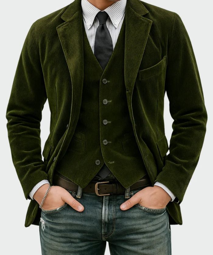 Tommy™ | Set din 2 piese: Sacou și Vestă