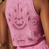 Romy | Set Dantelă Roz Moise