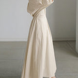 Clémence – Rochie de Damă Lungă Elegantă Fluidă din Material Ușor