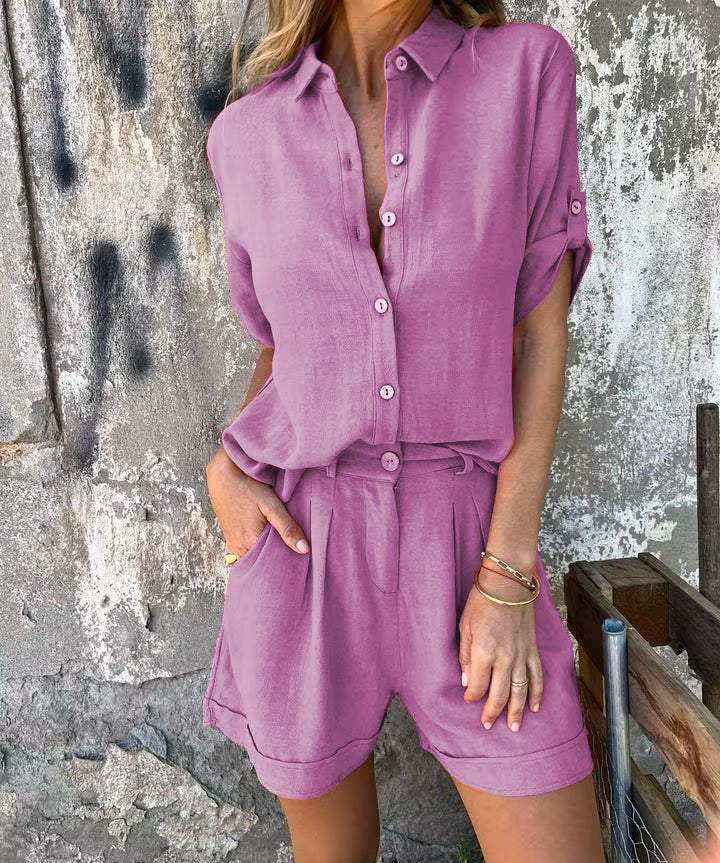 Jolie – Set Elegant din Bumbac și In