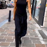 Ana – Rochie de Damă Lungă Fără Mâneci Elegantă