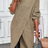 Olivia - Rochie tricotată lungă