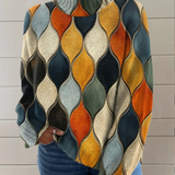 Lucy | Model abstract cu linii ondulate și