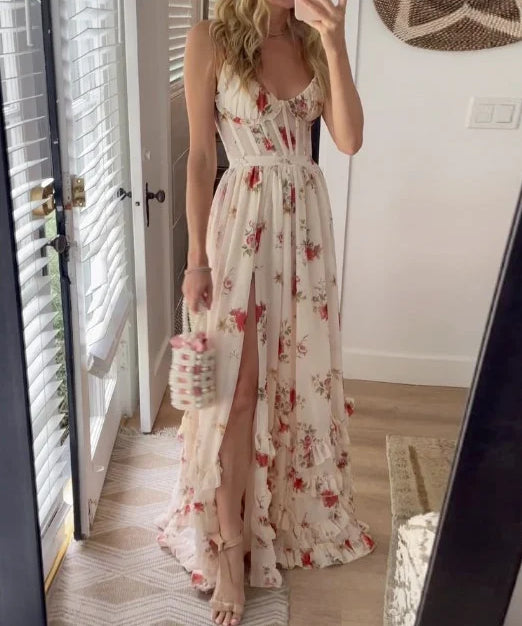 Verana – Rochie Maxi de Damă Elegantă cu Croi Relaxat