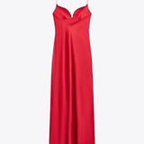 Eska – Rochie Maxi de Damă Elegantă din Satin