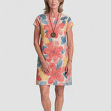 Mailin – Tunică-Rochie de Damă Lejeră cu Imprimeu Floral