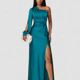 Venus™ | Rochie cu un umăr și drapaj