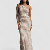 Rocia™ | Rochie de vară în dungi cu accent elegant