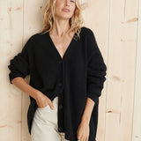 Marian – Cardigan de Damă Cocoon din Tricot Pufos