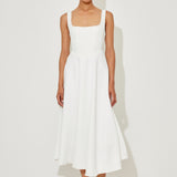 Amelia – Rochie Midi Fluidă de Damă Elegantă