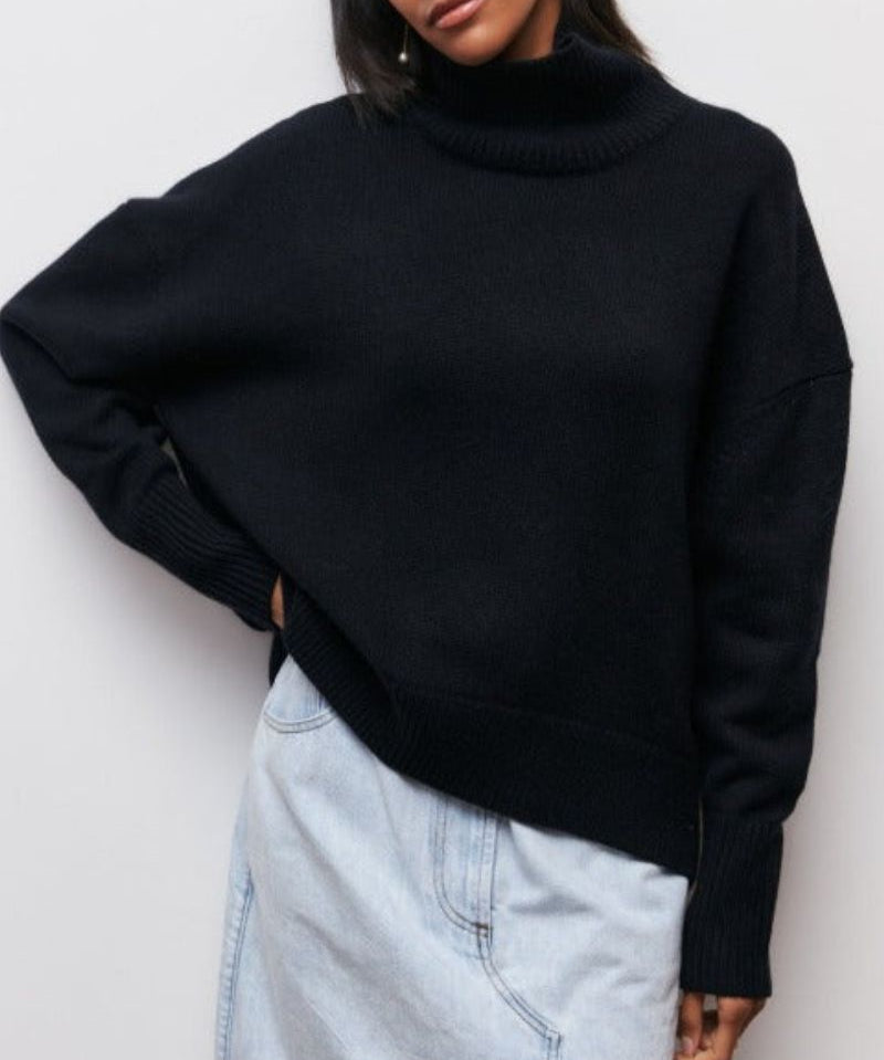 EVY | Pulover cu Guler Înalt