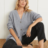 Marian – Cardigan de Damă Cocoon din Tricot Pufos