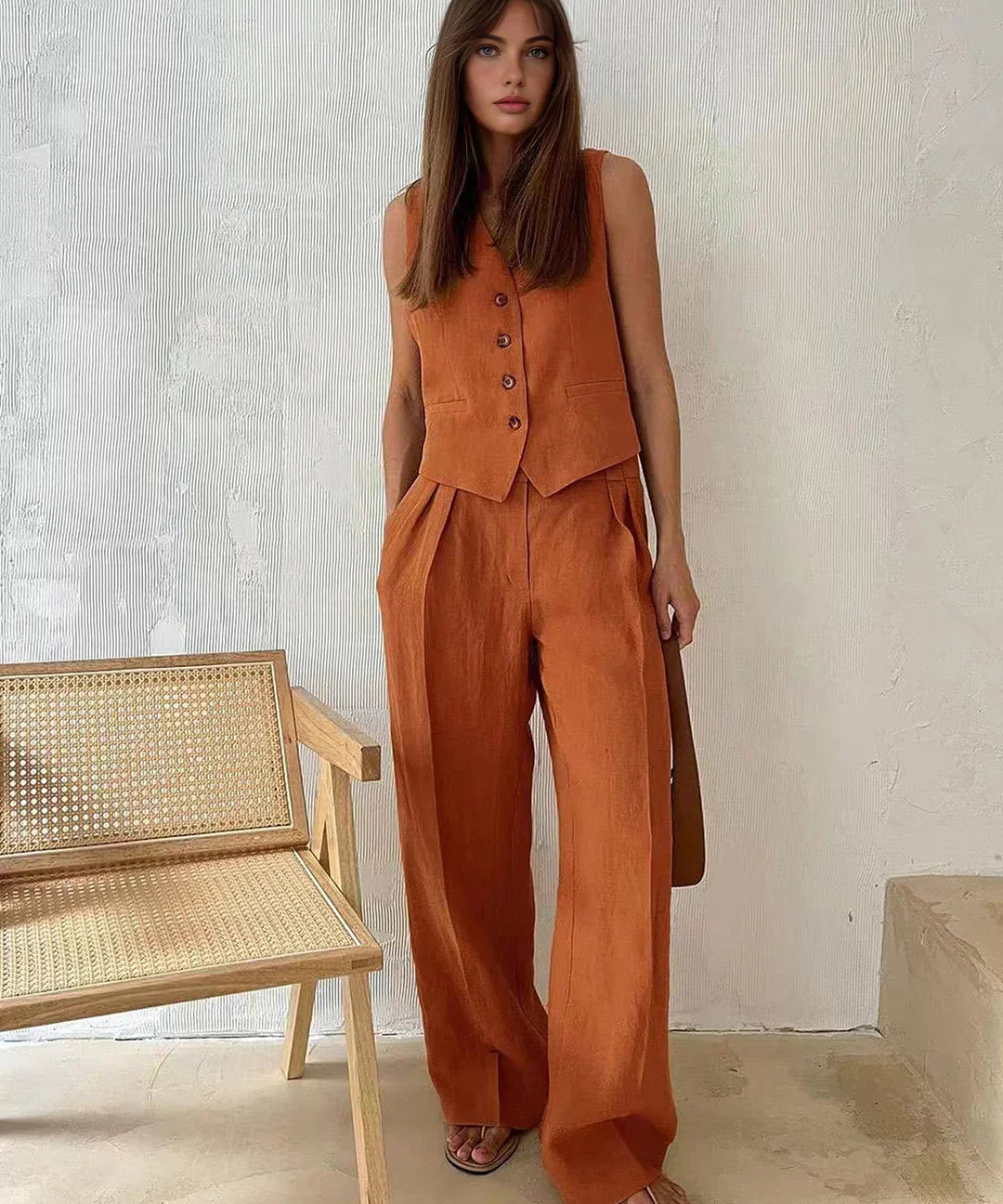 Set Pantaloni Eleganți