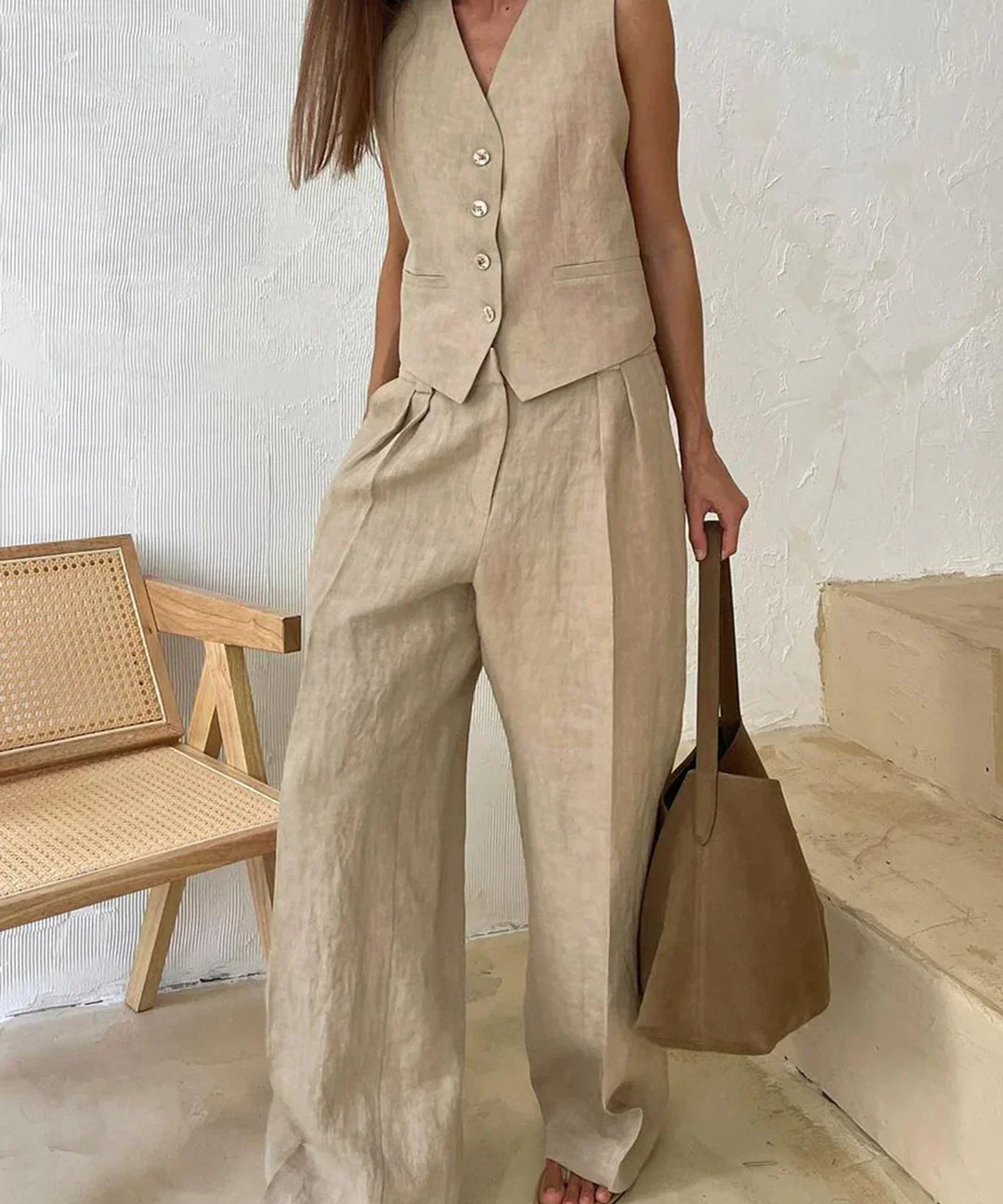 Set de pantaloni mereu elegant