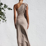 Rocia™ | Rochie de vară în dungi cu accent elegant