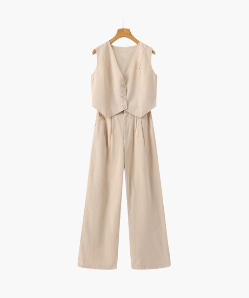 Doamnă Elegantă - Set din Două Piese