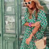 Sheren™ | Rochie vaporoasă cu imprimeu floral