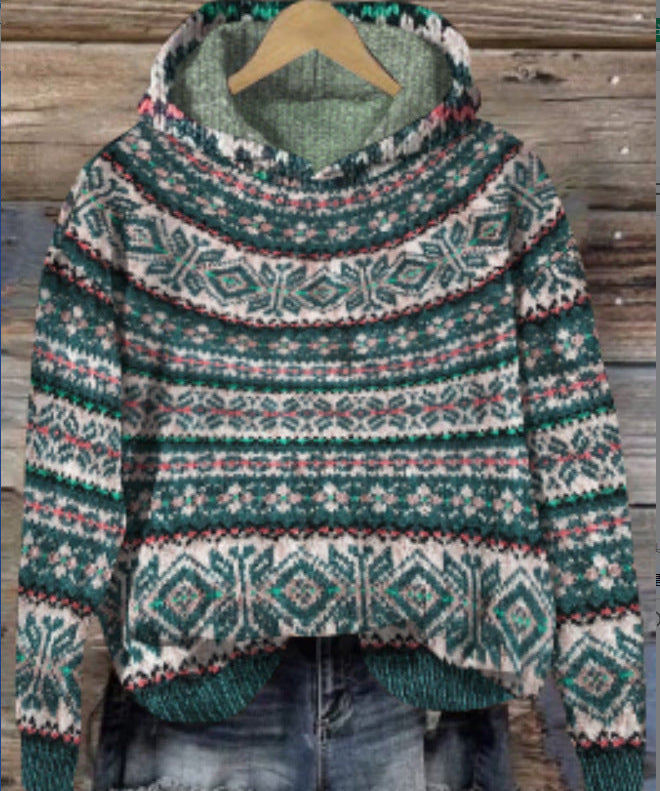 Karine™ Hanorac Retro Etnic