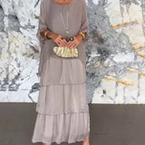 Morgan – Rochie Maxi de Damă Elegantă Stratificată