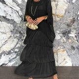 Morgan – Rochie Maxi de Damă Elegantă Stratificată