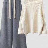 CHERYL - SET DE ÎMBRĂCĂMINTE TRICOTAT PENTRU TOAMNĂ IARNĂ