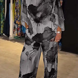 Mia | Set Larg cu Pantaloni