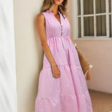 Solstråle – Rochie de Vară Midi Elegantă și Lejeră