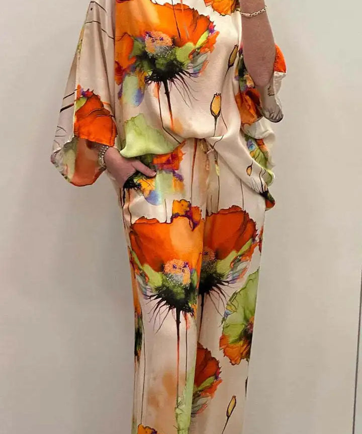 Mia | Set Larg cu Pantaloni