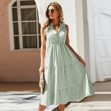 Solstråle – Rochie de Vară Midi Elegantă și Lejeră