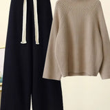 CHERYL - SET DE ÎMBRĂCĂMINTE TRICOTAT PENTRU TOAMNĂ IARNĂ