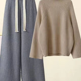 CHERYL - SET DE ÎMBRĂCĂMINTE TRICOTAT PENTRU TOAMNĂ IARNĂ