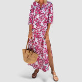 Hege – Rochie de Damă Elegantă de Vară cu Imprimeu Floral